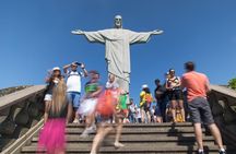 Christ the Redeemer, Selaron, Cathedral, Maracana, Sambadrome Half-Day Tour