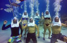 Aquanautas Helmet Diving in San Andres