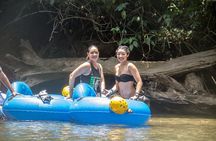 Private Tour: Cave Tubing and Zipline Adventure from Belize City