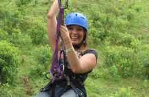 Zipline, Tarzan Swing, and Blue River Adventure from Liberia