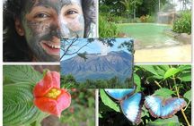 Cathedral Waterfall Hot Springs Adventure Rincon de la Vieja from from Liberia