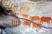Drakensberg Kamberg Rock Art & Mandela Capture Site Day Tour from Durban
