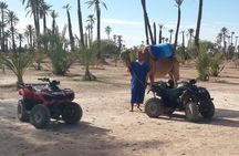 2-Hour Quad Bike & Camel Ride in Marrakech Palmeraie