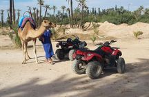 2-Hour Quad Bike & Camel Ride in Marrakech Palmeraie