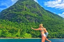 Private Custom Coastal Cruise St. Lucia Full Day