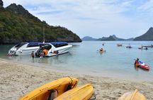 Snorkel and Kayak Trip to Angthong Marine Park by Speed Boat from Koh Phangan