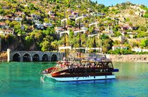 Alanya Catamaran Boat Tour with Sunbathing Swimming & Snorkelling