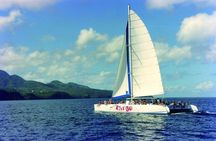 Private Catamaran Day Cruise Out of Soufriere for Up to 15 Guests