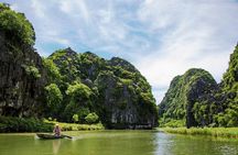 Full day Hoa Lu - Tam Coc sampan boat and countryside biking trip