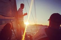 Experience Romantic Sunset Sailing on modern 36ft sail yacht from Zadar