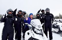 Yellowstone Old Faithful Full-Day Snowmobile Tour from Jackson Hole