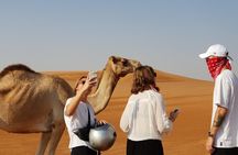 Dubai: Desert Camel Ride with Live Shows & BBQ Buffet Dinner