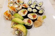 Hands on Sushi Rolls class 