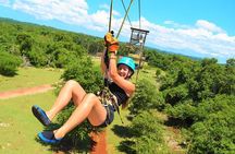 Jamwest Reggae Zipline Tour from Negril
