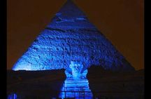 Giza Pyramids Sound & Light Show At Night