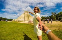 Chichen Itza Cenote and Valladolid from Cancun 