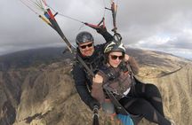 Tandem Paragliding Flight over Tenerife