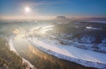 Pravcicka Gate & Bastei Bridge Winter National Park Tour from Prague