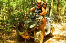 5-in-1 Adventure in Cancun: ATVs, Ziplines, Speed Boat, Snorkel and Cenote Swim