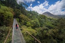 Best of La Fortuna: Hanging Bridges, Waterfall and Arenal Volcano