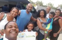 Jamaica Best Water Falls Tour,Mobay Bay to Dunn's River/Blue Hole