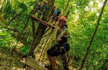 Ultimate 5x1 Combo with ATV, Ziplines, Cenote & Reef Snorkeling