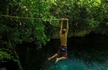 Ultimate 5x1 Combo with ATV, Ziplines, Cenote & Reef Snorkeling