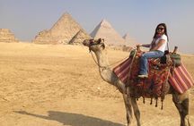 Cairo 8 Hour Private Tour Giza Pyramids, Egyptian Museum & Bazaar