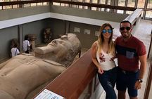 Dahshur 2 pyramids , Sakkara step pyramids, Memphis old city Private Tour