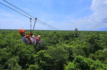 ATV Single & Zip Line from Cancun