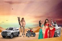 4 in 1 package sale (Dubai City tour-Safari-dinner cruise-Abu Dhabi City tour)