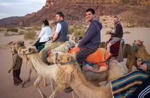 Wadi Rum Full Day Jeep Tour + Overnight in Bedouin Camp & Dinner 