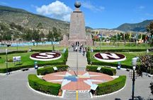 Private middle of the world monument tour + Pululahua volcano 