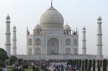 Taj Mahal by Superfast Train Gatimaan Express