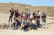 Ruins of Pachacamac from Crucero