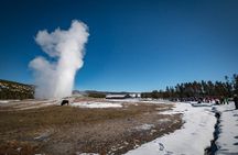 Yellowstone Old Faithful Snowcoach Tour from Jackson Hole