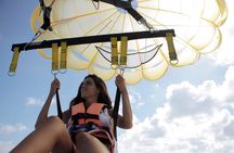 Parasailing in Playa del Carmen with transfer