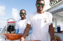 Prickly Pear Catamaran Trip from St Maarten Including Lunch