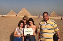Day Tour: Giza Pyramids, Sphinx, Dahshour, Sakkara