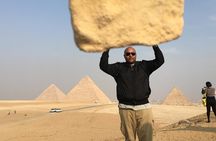 Full day private tour to great pyramids Sphinx Egyptian Museum and Nile boat ride