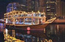 Dubai Marina Dhow Dinner Cruise with Transfers