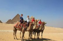 Full-Day Private Tour to the Giza Pyramids, Sphinx and Sakkara pyramids.