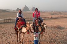 Sunset Camel Ride around the Giza Pyramids Desert