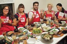 Washoku, a cooking class of Japanese food in Shibuya, Tokyo