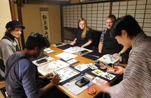 Calligraphy Experience in Kyoto Townhouse