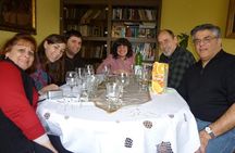 Hungarian lunch/dinner with locals in their home w/ car transfer