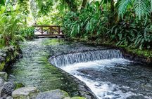 Combination Hanging Bridges, Waterfall, Volcano Hike & Hot Spring