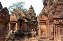 3-D Angkor Temples With One Sunrise