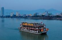 Da Nang Night Foodie Tour City and Han River Cruise By Private