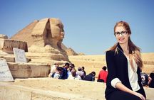 Private Day Tour Giza Pyramids, Sphinx, Memphis, and Saqqara